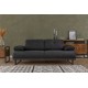 Atelier del Sofa 2-Seat Sofa-Bed Mustang - Anthracite Anthracite