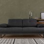 2-Seat Sofa-Bed Mustang - Anthracite Anthracite
