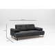 Atelier del Sofa 2-Seat Sofa-Bed Mustang - Anthracite Anthracite