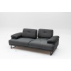 Atelier del Sofa 2-Seat Sofa-Bed Mustang - Anthracite Anthracite