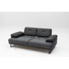 Atelier del Sofa 2-Seat Sofa-Bed Mustang - Anthracite Anthracite