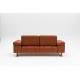2-Seat Sofa-Bed Mustang - Orange Orange Atelier del Sofa 2-Seat Sofa-Bed Mustang - Orange Orange