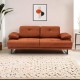 2-Seat Sofa-Bed Mustang - Orange Orange Atelier del Sofa 2-Seat Sofa-Bed Mustang - Orange Orange