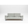 2-Seat Sofa-Bed Mustang - White White