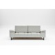 2-Seat Sofa-Bed Mustang - White White