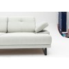 2-Seat Sofa-Bed Mustang - White White