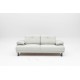 2-Seat Sofa-Bed Mustang - White White