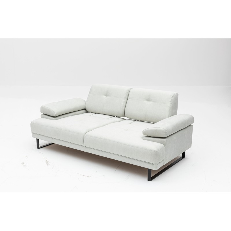 2-Seat Sofa-Bed Mustang - White White