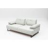 2-Seat Sofa-Bed Mustang - White White