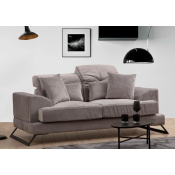 2-Seat Sofa Frido - Light Grey Light Grey