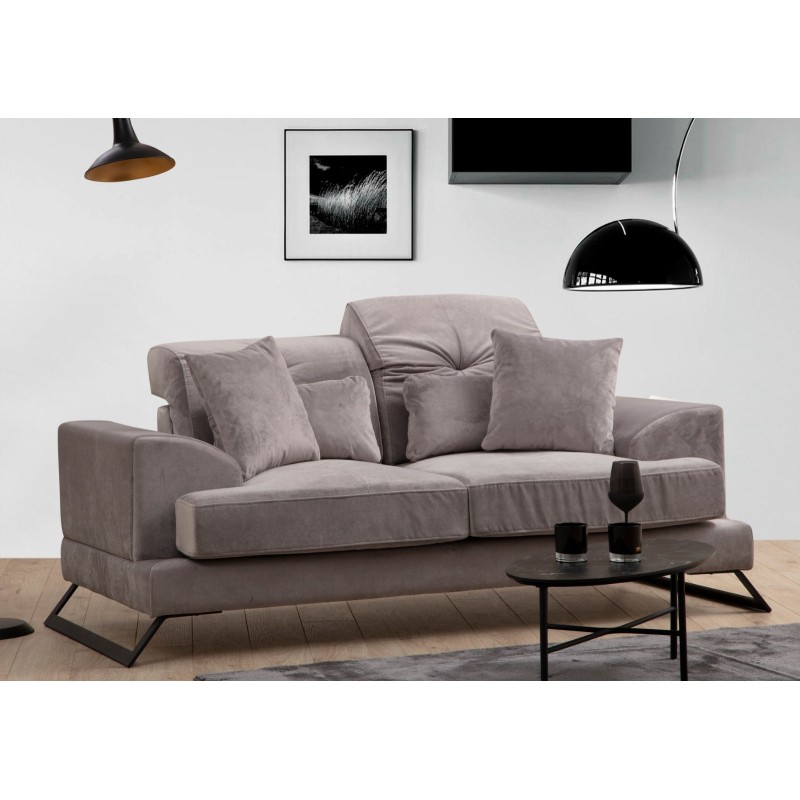 2-Seat Sofa Frido - Light Grey Light Grey