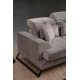 2-Seat Sofa Frido - Light Grey Light Grey 2-Seat Sofa Frido - Light Grey Light Grey