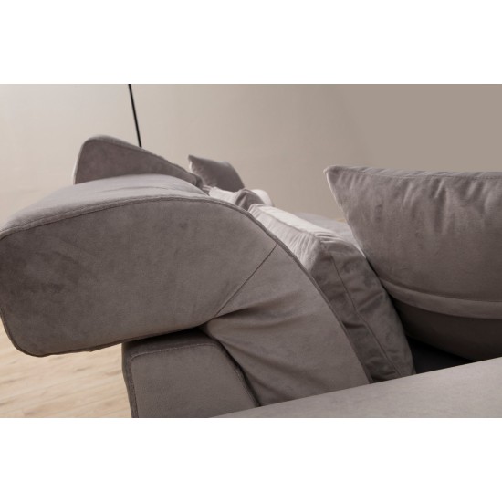 2-Seat Sofa Frido - Light Grey Light Grey 2-Seat Sofa Frido - Light Grey Light Grey