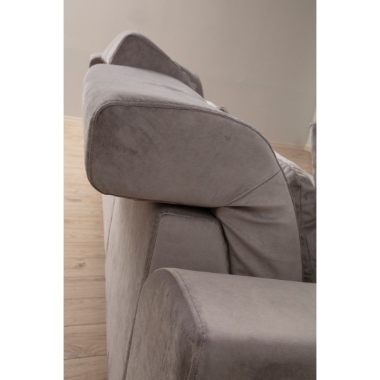 2-Seat Sofa Frido - Light Grey Light Grey 2-Seat Sofa Frido - Light Grey Light Grey