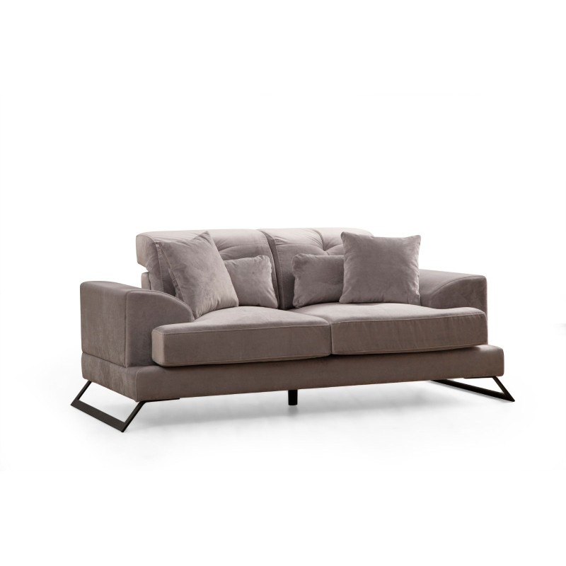 2-Seat Sofa Frido - Light Grey Light Grey