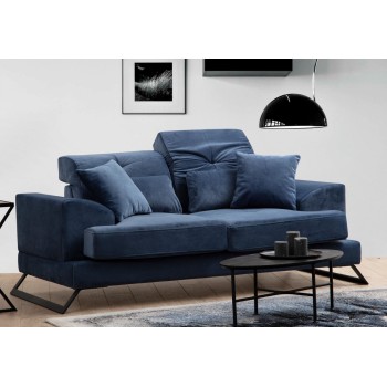 2-Seat Sofa Frido - Navy Blue Navy Blue