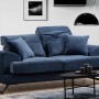 2-Seat Sofa Frido - Navy Blue Navy Blue