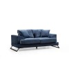 2-Seat Sofa Frido - Navy Blue Navy Blue