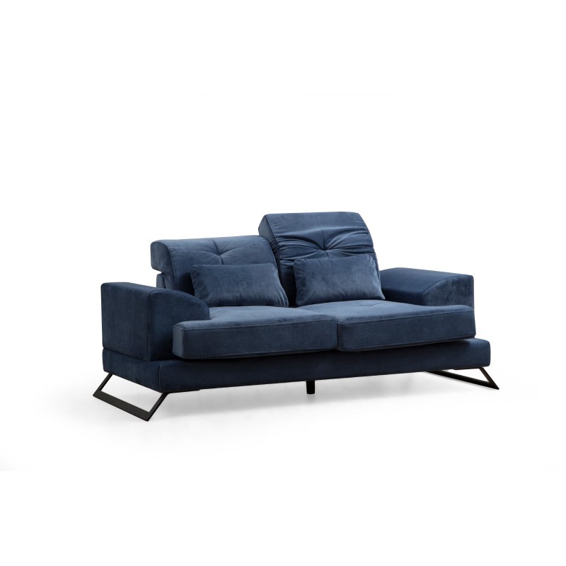 2-Seat Sofa Frido - Navy Blue Navy Blue