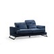 2-Seat Sofa Frido - Navy Blue Navy Blue 2-Seat Sofa Frido - Navy Blue Navy Blue