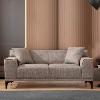 2-Seat Sofa Petra 2 - Fawn Fawn