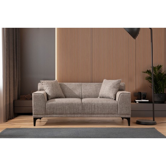 2-Seat Sofa Petra 2 - Fawn Fawn Atelier del Sofa 2-Seat Sofa Petra 2 - Fawn Fawn