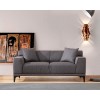 2-Seat Sofa Petra 2 - Anthracite Anthracite