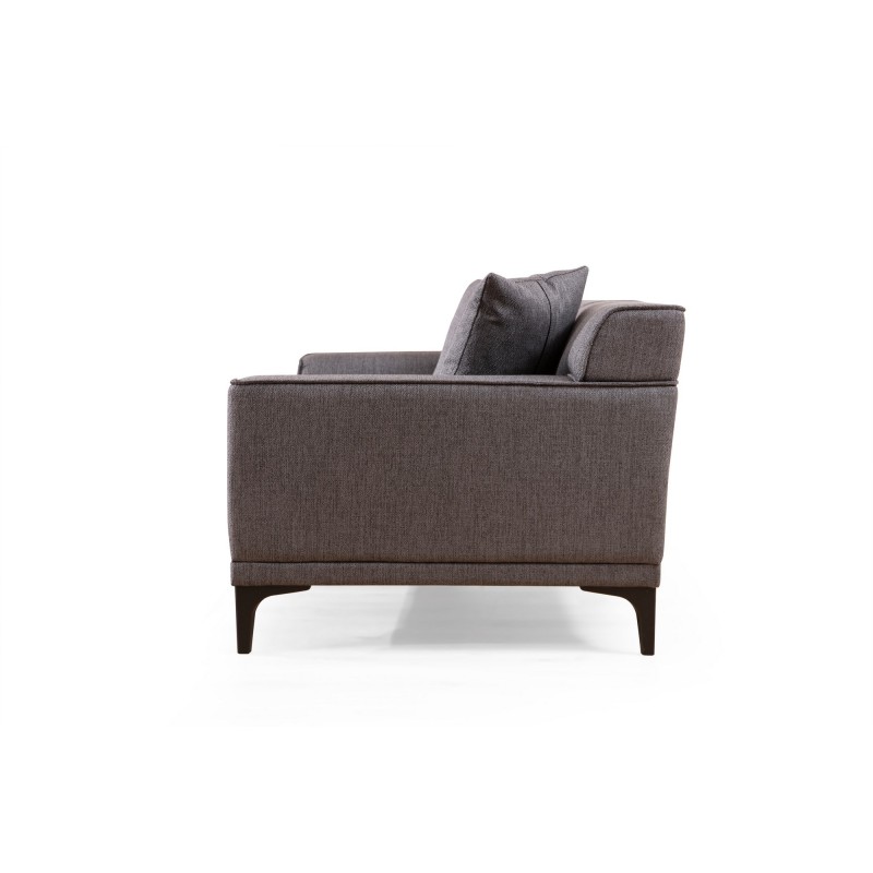 2-Seat Sofa Petra 2 - Anthracite Anthracite