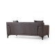 2-Seat Sofa Petra 2 - Anthracite Anthracite 2-Seat Sofa Petra 2 - Anthracite Anthracite