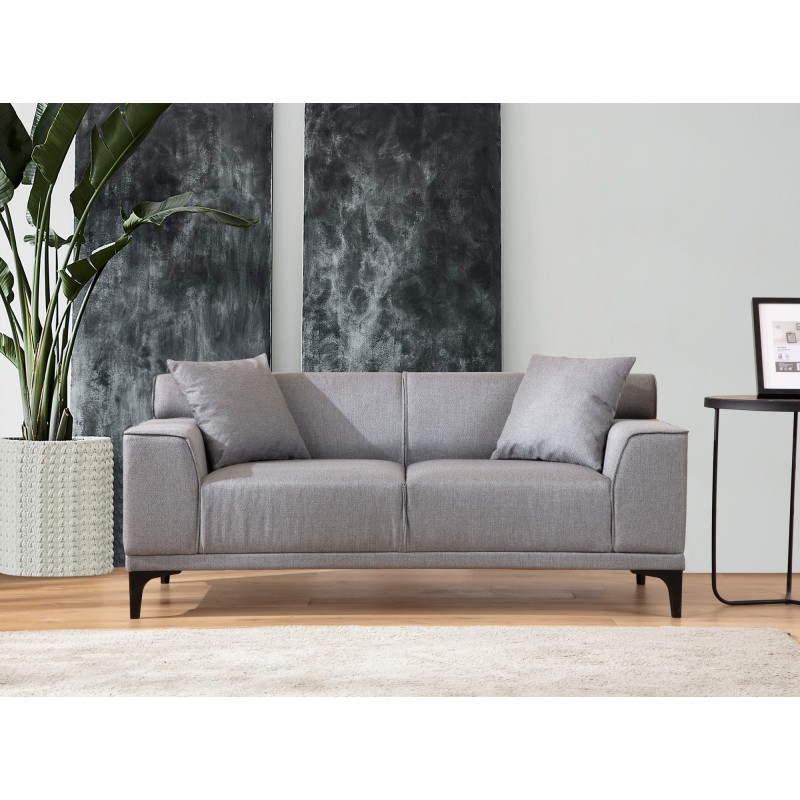 2-Seat Sofa Petra 2 - Light Grey Light Grey