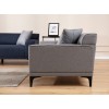 2-Seat Sofa Petra 2 - Light Grey Light Grey