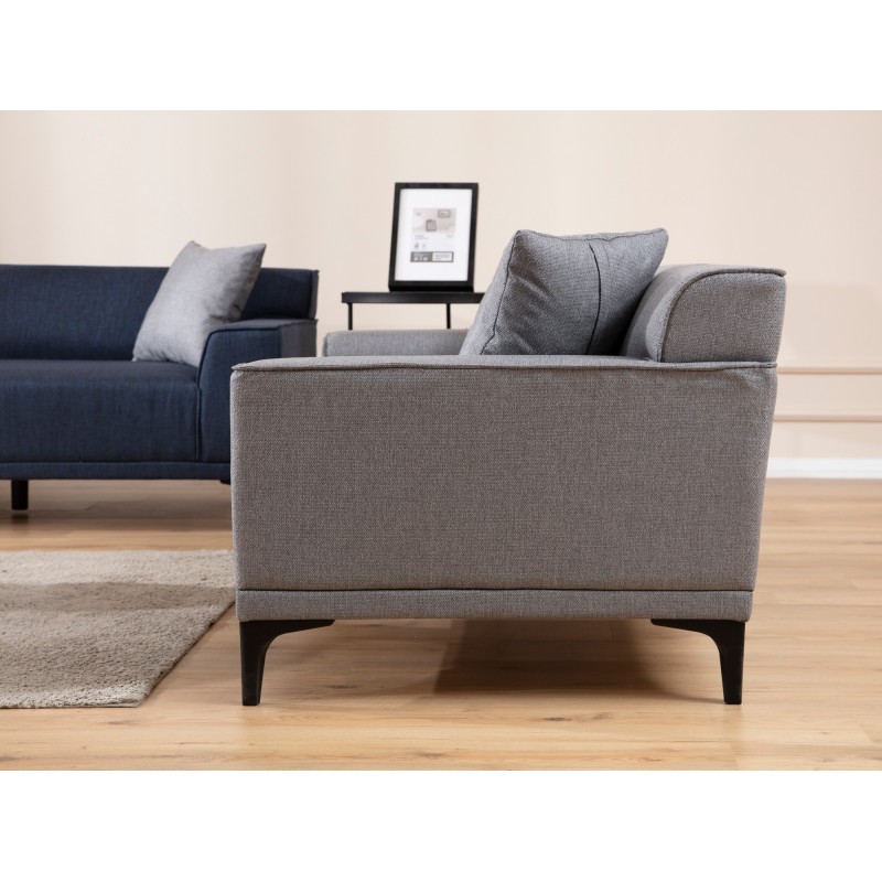2-Seat Sofa Petra 2 - Light Grey Light Grey