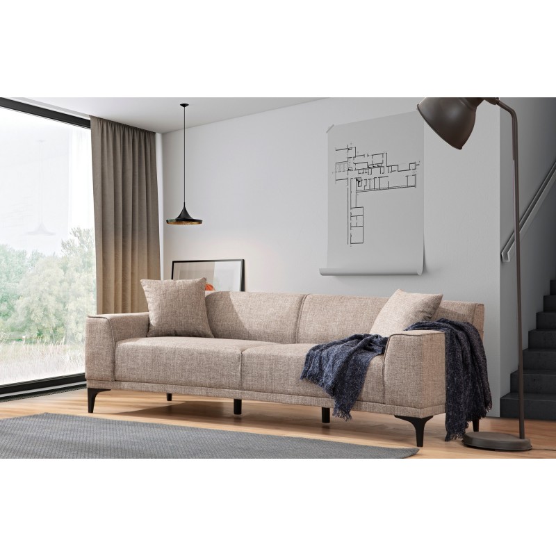 Atelier del Sofa 3-Seat Sofa Petra 3 - Fawn Fawn