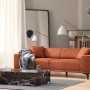 3-Seat Sofa Petra 3 - Orange Orange