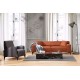 3-Seat Sofa Petra 3 - Orange Orange Atelier del Sofa 3-Seat Sofa Petra 3 - Orange Orange