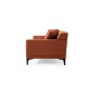 3-Seat Sofa Petra 3 - Orange Orange Atelier del Sofa 3-Seat Sofa Petra 3 - Orange Orange
