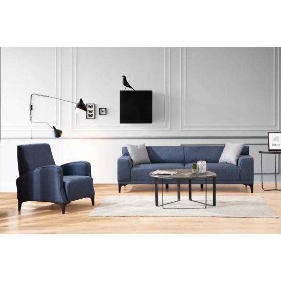 Atelier del Sofa 3-Seat Sofa Petra 3 - Blue Blue
