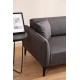 2-Seat Sofa Belissimo - Dark Grey Dark Grey 2-Seat Sofa Belissimo - Dark Grey Dark Grey