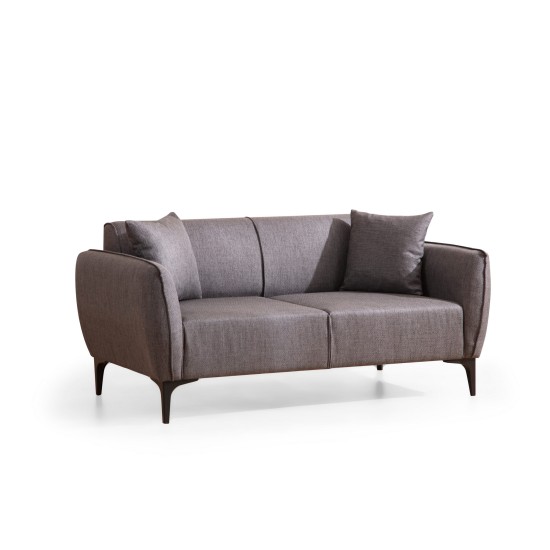 2-Seat Sofa Belissimo - Dark Grey Dark Grey 2-Seat Sofa Belissimo - Dark Grey Dark Grey