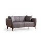 2-Seat Sofa Belissimo - Dark Grey Dark Grey 2-Seat Sofa Belissimo - Dark Grey Dark Grey