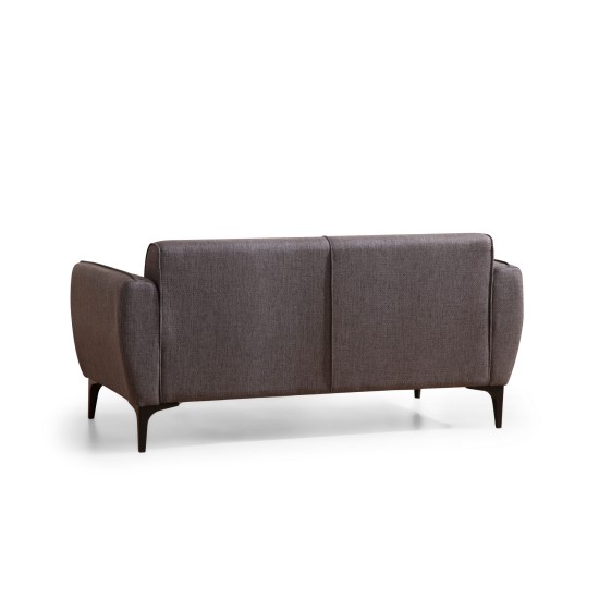 2-Seat Sofa Belissimo - Dark Grey Dark Grey 2-Seat Sofa Belissimo - Dark Grey Dark Grey