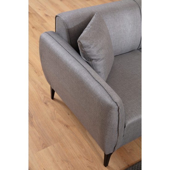 Atelier del Sofa 2-Seat Sofa Belissimo - Grey Grey