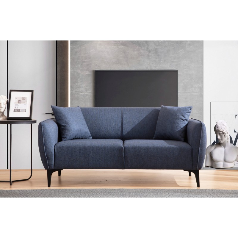 2-Seat Sofa Belissimo - Blue Blue