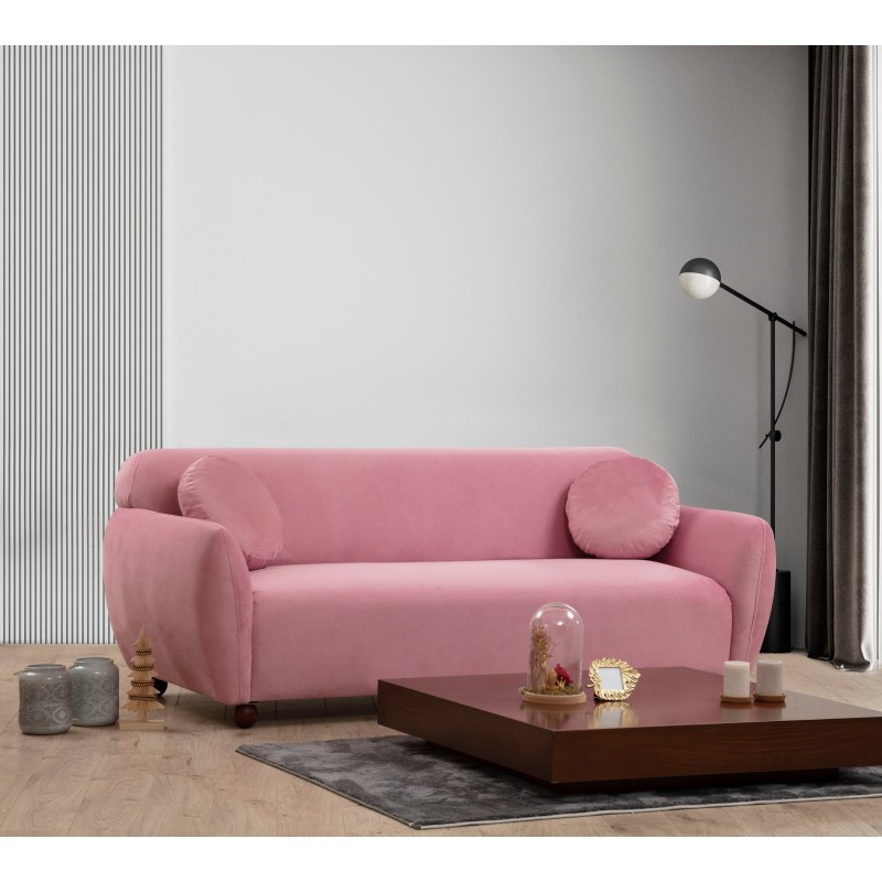 3-Seat Sofa Eddy - Rose Dusty Rose