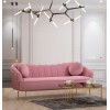 3-Seat Sofa Istiridye - Rose Dusty Rose
