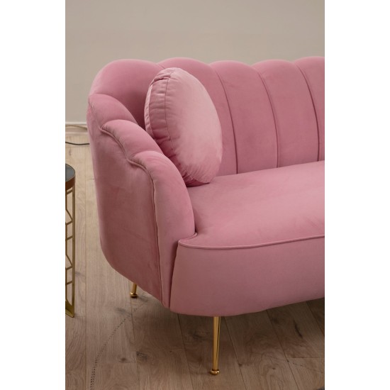 3-Seat Sofa Istiridye - Rose Dusty Rose 3-Seat Sofa Istiridye - Rose Dusty Rose