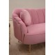 3-Seat Sofa Istiridye - Rose Dusty Rose 3-Seat Sofa Istiridye - Rose Dusty Rose