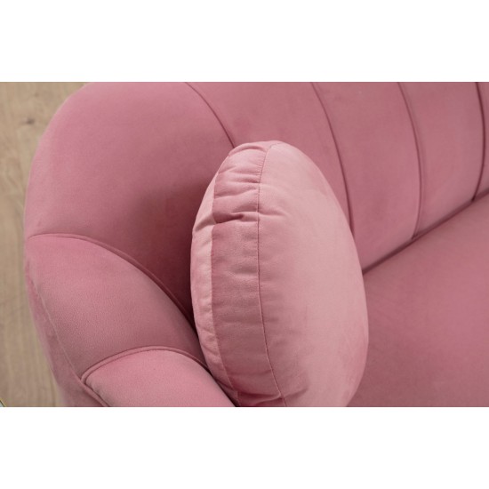 3-Seat Sofa Istiridye - Rose Dusty Rose 3-Seat Sofa Istiridye - Rose Dusty Rose