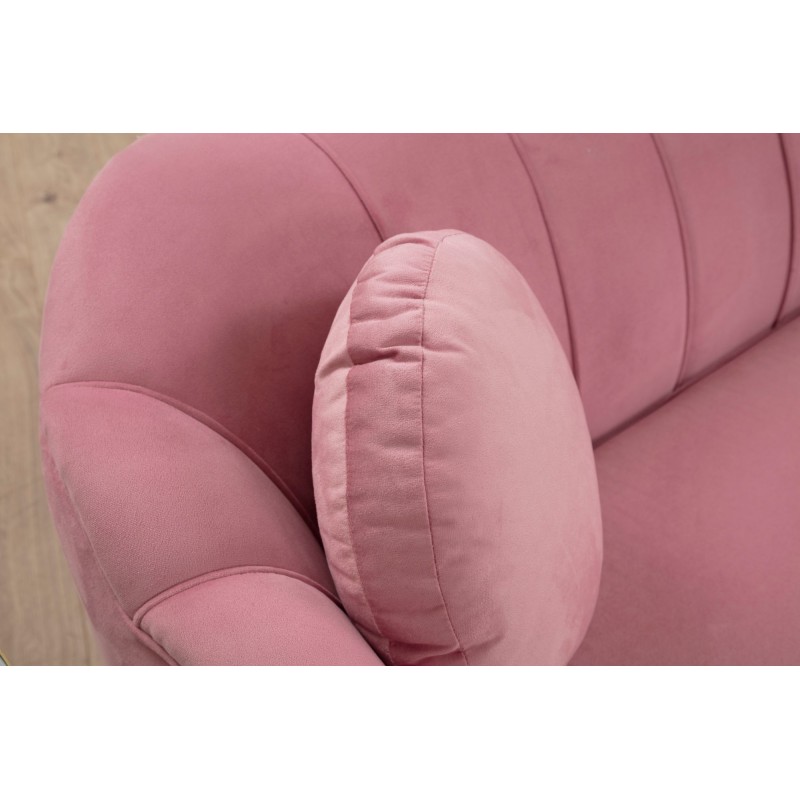 3-Seat Sofa Istiridye - Rose Dusty Rose