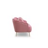 3-Seat Sofa Istiridye - Rose Dusty Rose